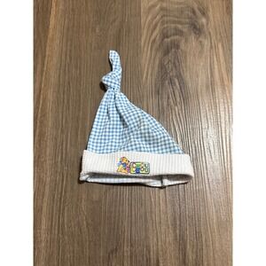 Vintage Chou Chou Baby Doll Blue Beanie Hat EUC Zapf Creations